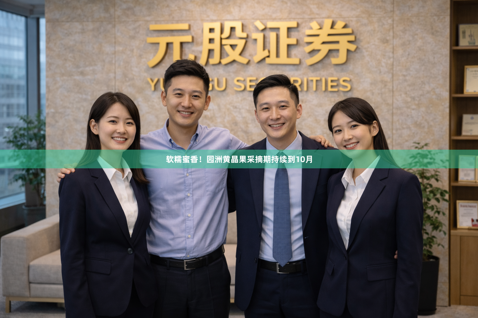 软糯蜜香！园洲黄晶果采摘期持续到10月