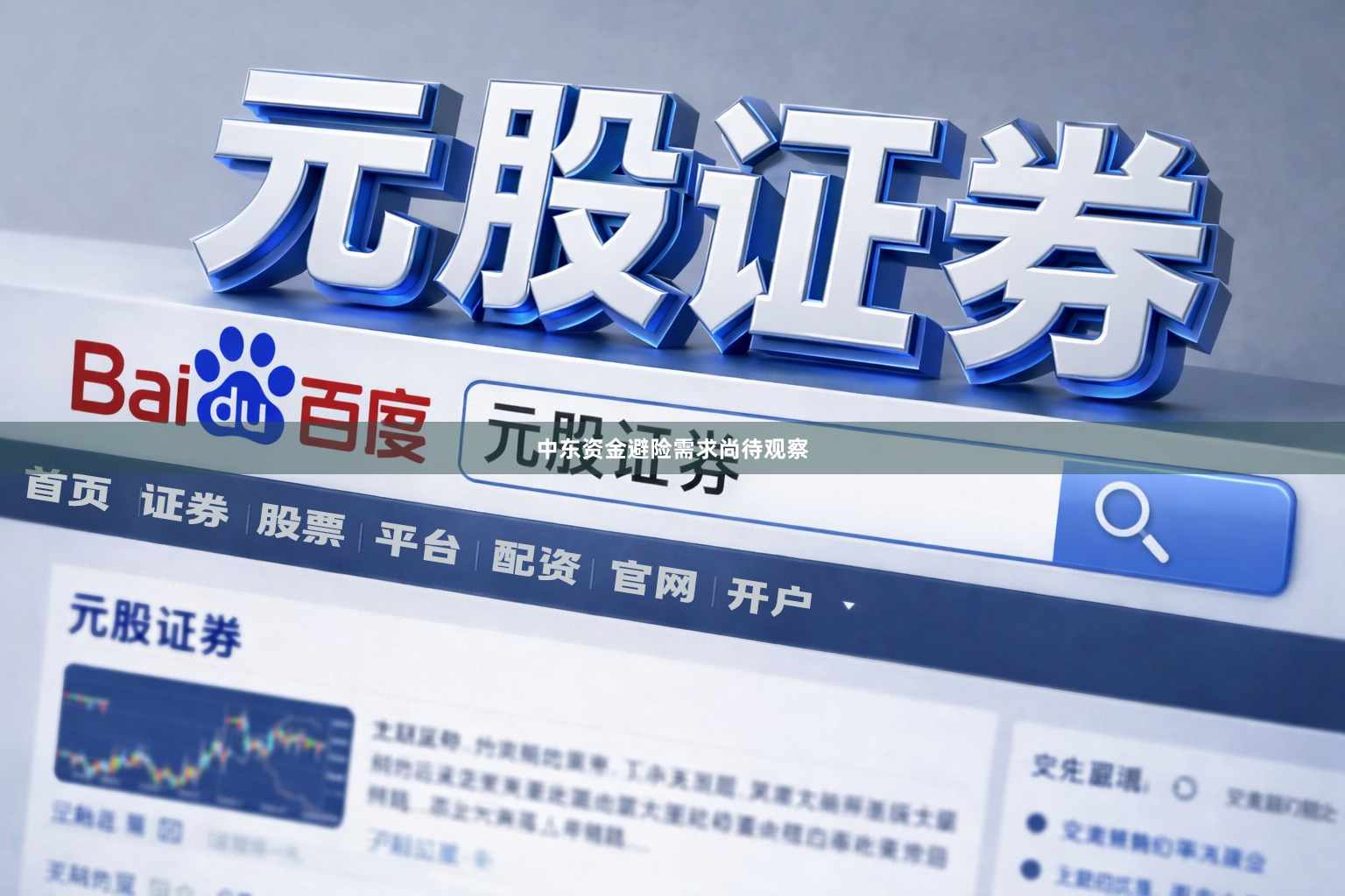 中东资金避险需求尚待观察