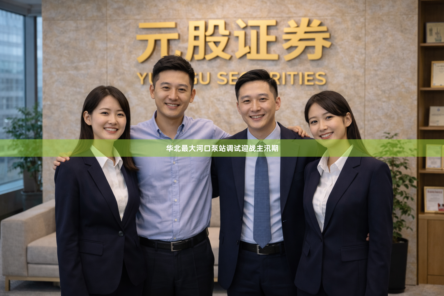华北最大河口泵站调试迎战主汛期